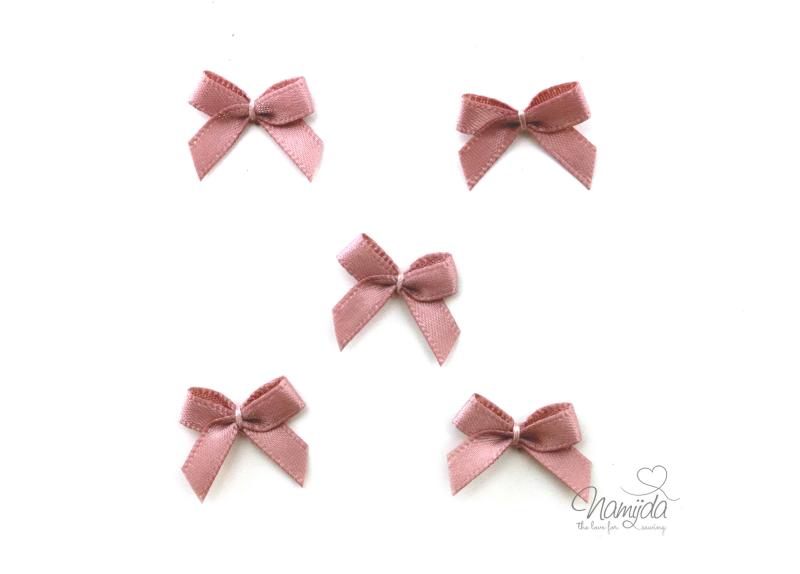5 ♥ LiTTLE BOWS PUDER - 19x16mm ♥