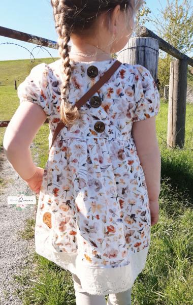 ♥1 Mtr. Wäschespitze - SCHLEIFENBLÜTE - 6cm - CREME ♥