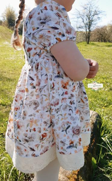 ♥1 Mtr. Wäschespitze - SCHLEIFENBLÜTE - 6cm - CREME ♥