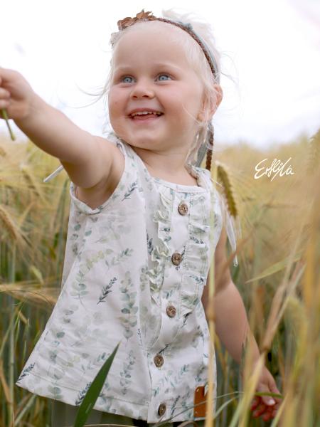 1 Stück ♥ KOKOSKNOPF FLOWERS - 15mm - HOLZKNOPF ♥