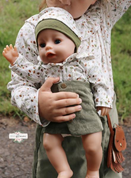 0,5 MTR. ♥ WEICHER  FEINCORD KHAKI ♥