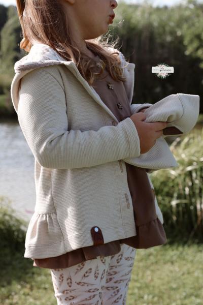0,5 MTR. ♥  UNI BIO BAUMWOLLJERSEY TAUPE ♥