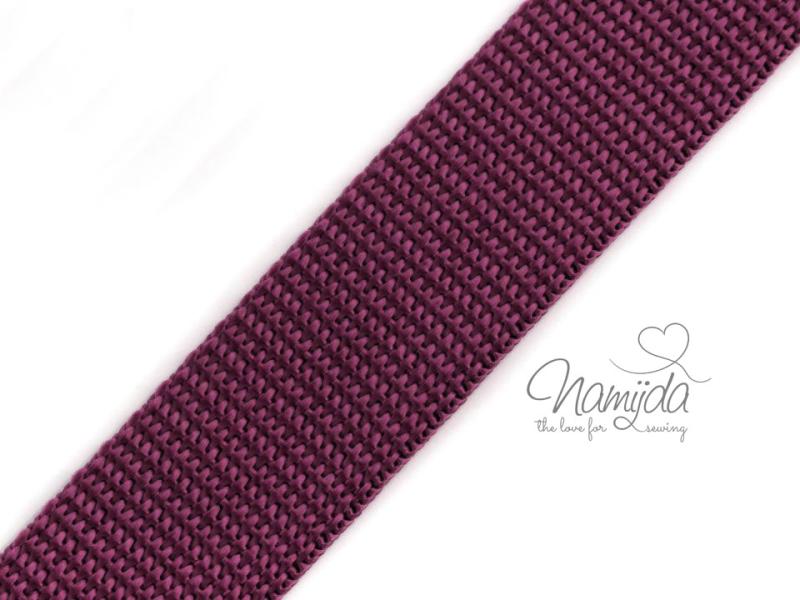 1 MTR. GuRTBAND PURPLE - 25mm
