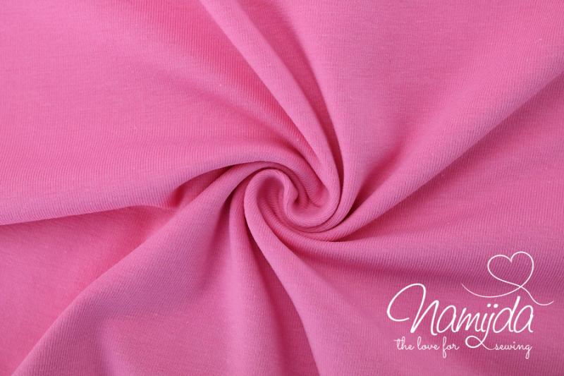 0,5 MTR. ♥  UNI BIO BAUMWOLLJERSEY ROSA ♥