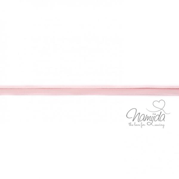 1 MTR. ♥ Paspelband Rose ♥ elastisch