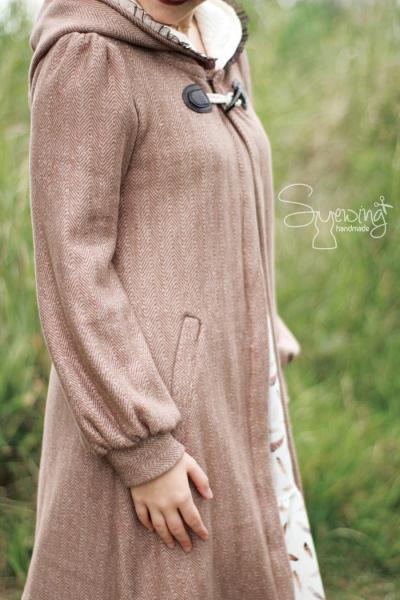 1 Stück ♥ Dufflecoat-Verschluss 17cm - Schwarz - Knebelknopf - zweiteilig ♥