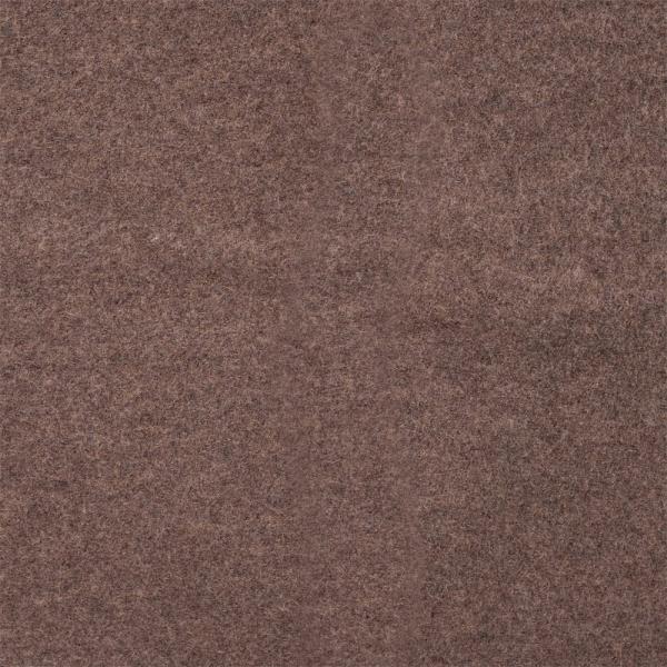 0,50 MTR. WeiCHER WoLLWALK - BRAUN MELANGE - 100% WoLLE  (mulesingfrei)