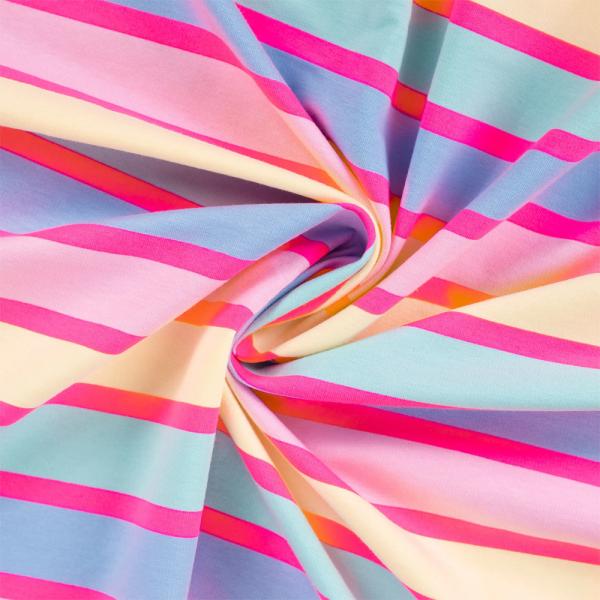 0,50 MTR. CANDY STRIPES FRENCH TERRY