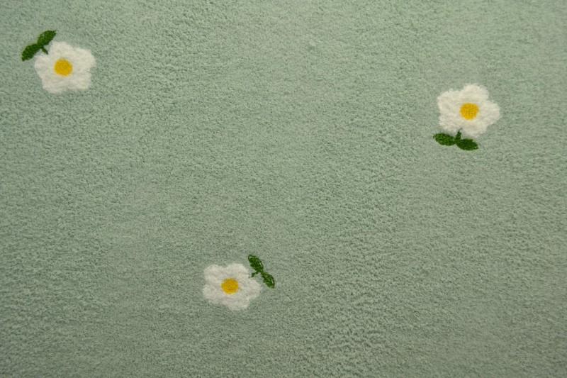 0,5 MTR. ♥ TEDDY DAISIES MINT ♥