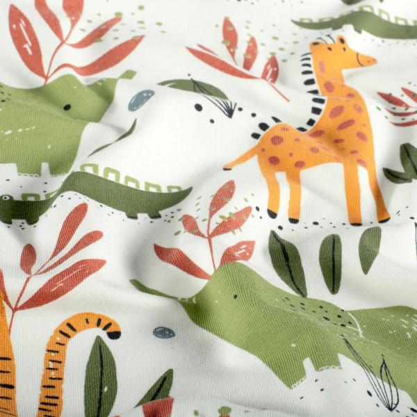 0,50 MTR.  ♥ SAFARI TIERE JERSEY ♥