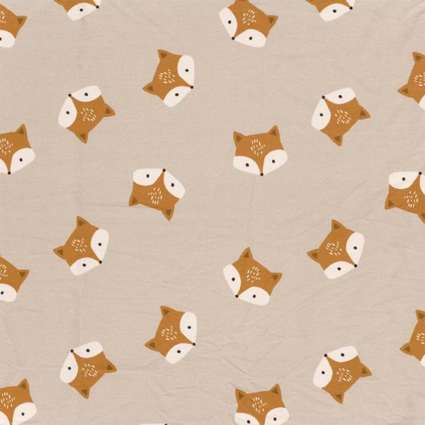 0,5 MTR. FEELING FOXY - FuCHS FRENCH TERRY