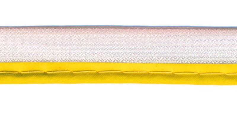 1 MTR. ♥ REFLEKTOR Paspelband GELB ♥