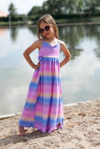 0,5 MTR. ♥ RAINBOW JERSEY - MULTICOLOR (KOMBI ZUCKERWATTE EP) ♥