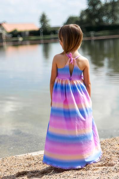 0,5 MTR. ♥ RAINBOW JERSEY - MULTICOLOR (KOMBI ZUCKERWATTE EP) ♥