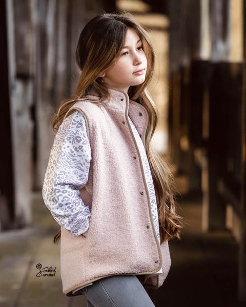 0,5 MTR. ♥ SUPER KUSCHLIGER TEDDY ALTROSE ♥