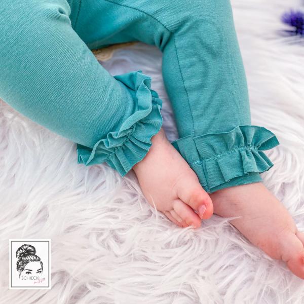 0,5 MTR. ♥  UNI BIO BAUMWOLLJERSEY DuSTY MINT  ♥