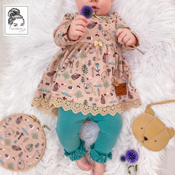 0,5 MTR. ♥  UNI BIO BAUMWOLLJERSEY DuSTY MINT  ♥