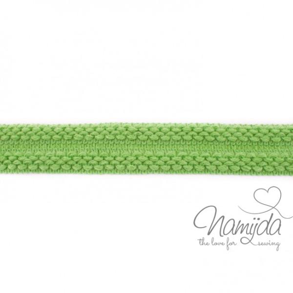 1 MTR. ♥ Einfassband Strick - LIME ♥