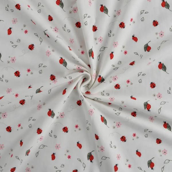 0,50 MTR. ♥ MARIENKÄFER JERSEY ♥