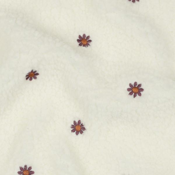 0,5 MTR. ♥ DAISIES TEDDY  NATUR ♥