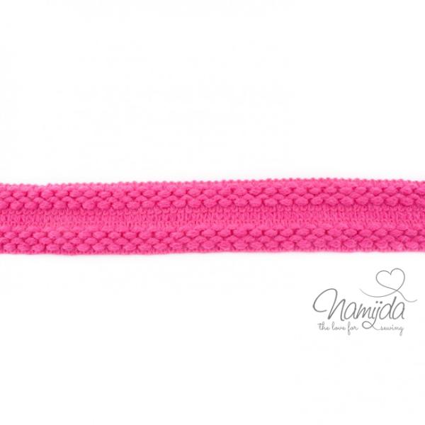 1 MTR. ♥ Einfassband Strick - Pink  ♥