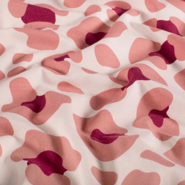 0,50 MTR. ♥ LEO DREAM PUDER WEISS JERSEY ♥