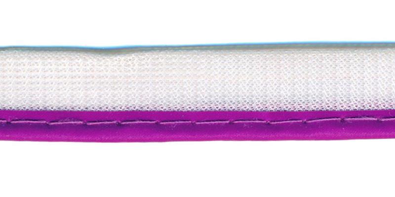 1 MTR. ♥ REFLEKTOR Paspelband Purple ♥