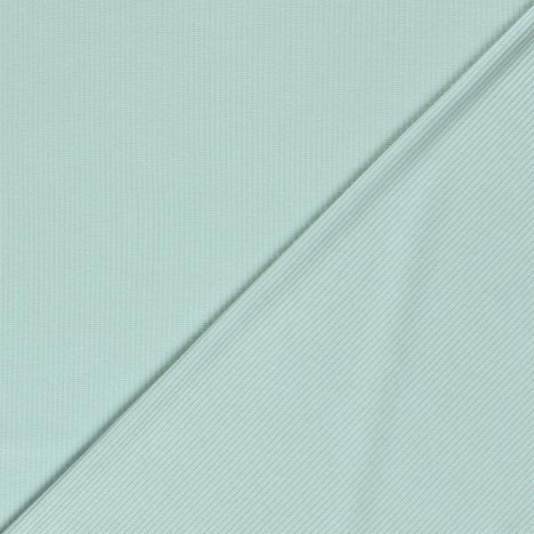 0,5 MTR.  ♥ BABY RIPPSTRICK  EISBLAU JERSEY ♥