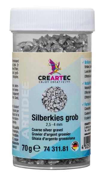 1 STÜCK - SILBERKIES GROB 70g