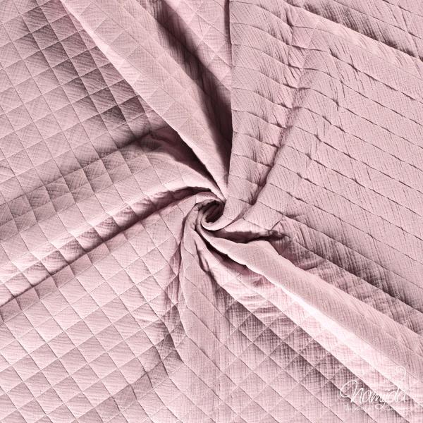 0,5 MTR. Abgesteppter Musselin Jackenstoff - RoSE