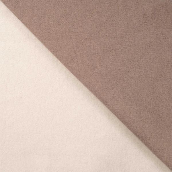 0,50 MTR. KuSCHLIGER GLITZER SWEAT - TAUPE