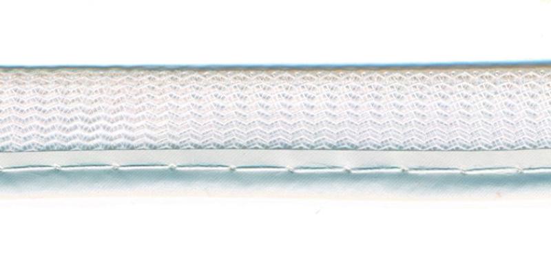 1 MTR. ♥ REFLEKTOR Paspelband WeiSS ♥