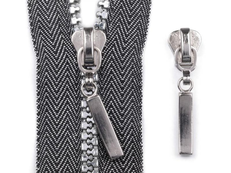 1 STÜCK - REIßVERSCHLuSS  ZiPPER - GOLD - 5mm