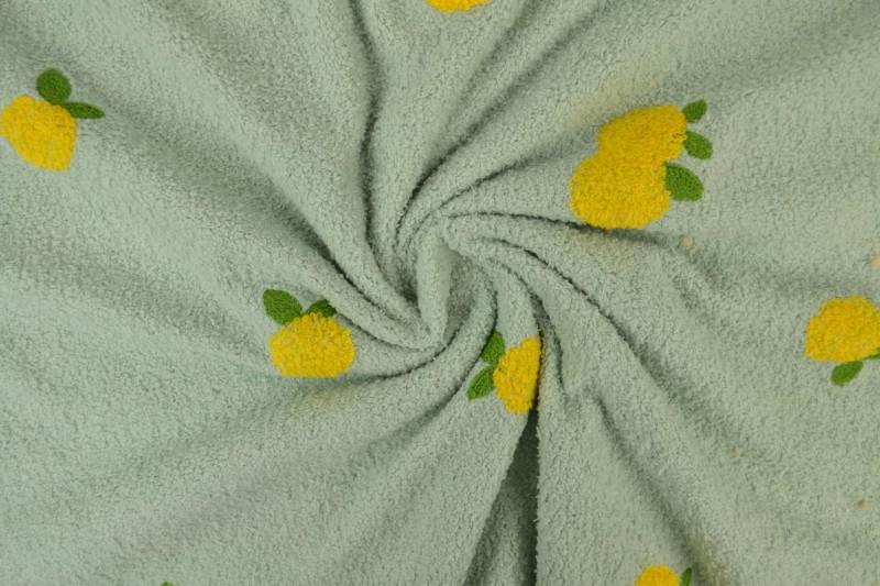 0,5 MTR. ♥ TEDDY ZITRONENLIEBE MINT  ♥