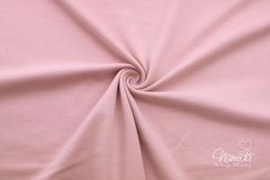 0,5 MTR. ♥ BIO SoMMER BAUMWOLL SWEAT ROSE ♥