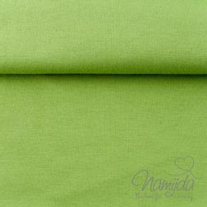 ♥0,5 Mtr. BIO Bündchen GLATT - LiME - Schlauch ♥