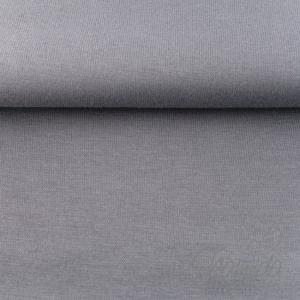 ♥0,5 Mtr. BIO Bündchen GLATT - GRAU - Schlauch ♥