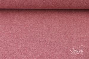 ♥0,5 Mtr. Bündchen - GLATT - TERRACOTTA LIGHT - MELIERT ♥