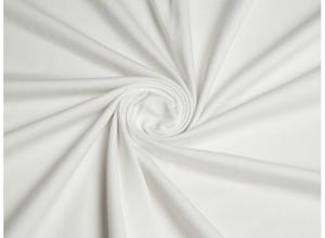 0,5 MTR. ♥  UNI BIO BAUMWOLLJERSEY WeiSS ♥