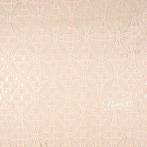 0,5 MTR. ♥ Elastische Spitze ORNAMENT BLüTE - Nude - Spitzenstoff ♥