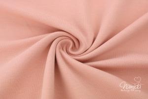 0,5 MTR. ♥ BIO SoMMER BAUMWOLL SWEAT APRICOT PUDER ♥