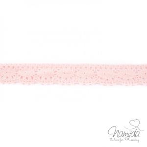 1 MTR. ♥KLÖPPELSPITZE - APRICOT - 2,5cm extra breit  ♥