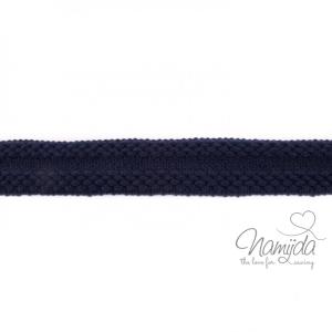 1 MTR. ♥ Einfassband Strick - Navy ♥