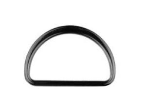 1 STüCK - D-RING - 25MM - ANTHRAZIT