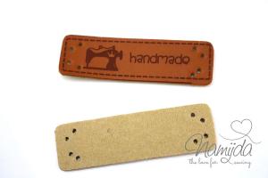 1 Stück - HANDMADE LABEL  17x50 mm