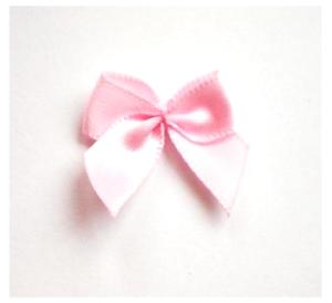 5 ♥ SATIN Schleifchen HeLLRoSE ♥